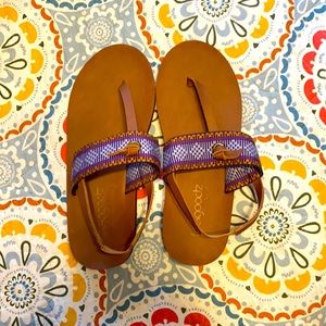 FeelGoodz Zen Sole Flip Flops Size 8